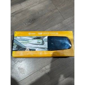 Yada RoadCam 720p Mirror Camera, 120 Degree Wide Angle Lense, 2.4" LCD, G-Sensor